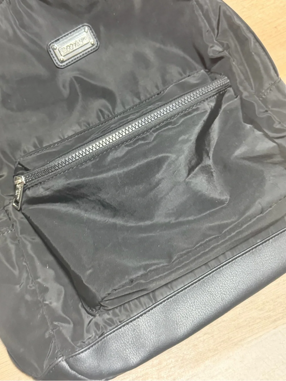 Madden Girl Black Nylon Dome Backpack